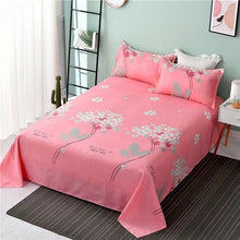 Load image into Gallery viewer, 3pcs/Set Bed Sheet Winter Thickness 100% Cotton Solid Bed Mattress Set Home Textile Bedding Sets  Bed Sheet With Pillow Covers
